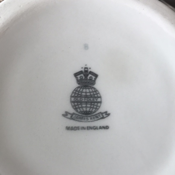 Vintage James Kent Old Foley “Eastern Glory” Pitcher Vase Scalloped Rim - Picture 2 of 8